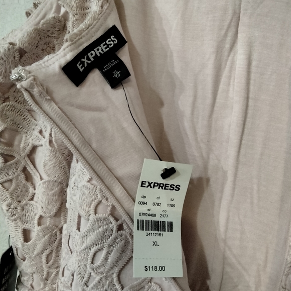 NWT Express Lace Midi Dress - Picture 3 of 4